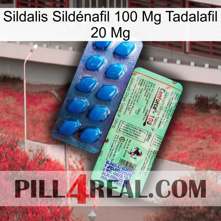 Sildalis Sildénafil 100 Mg Tadalafil 20 Mg new02